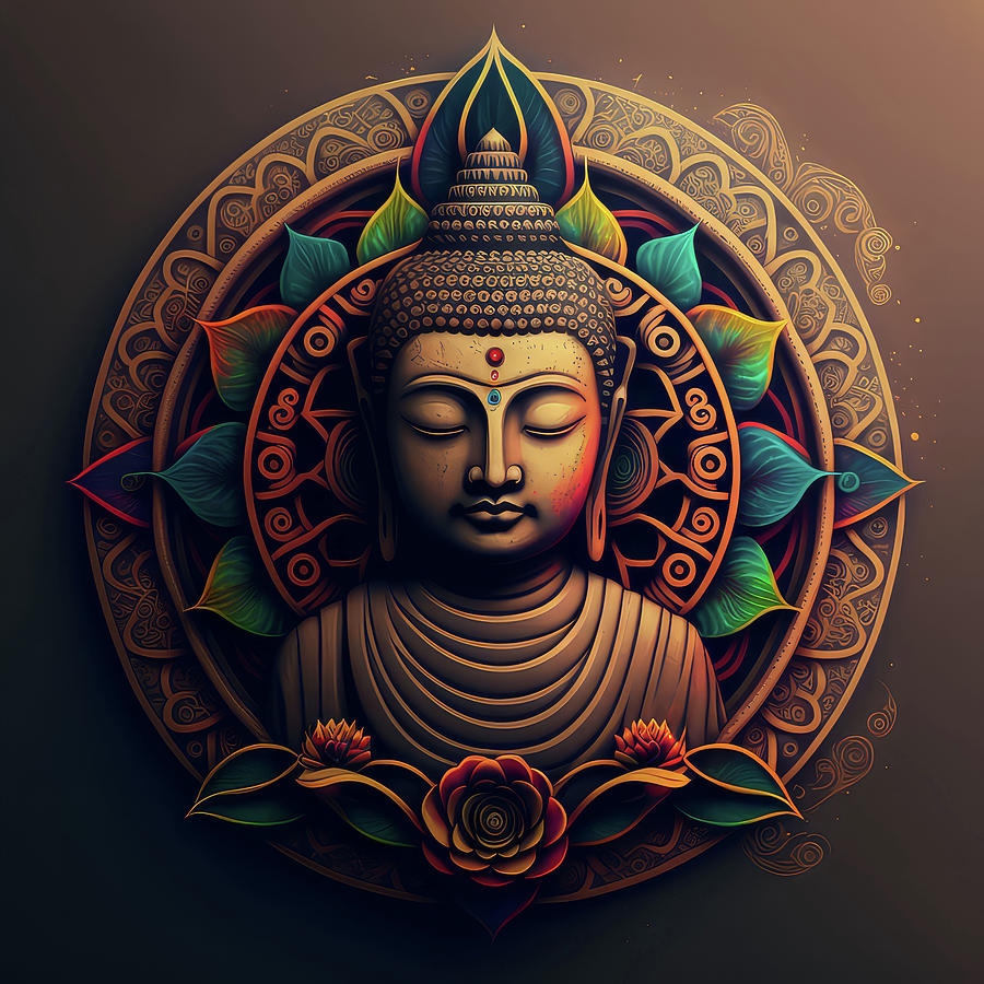ảnh Phật tịnh t&acirc;m 0044