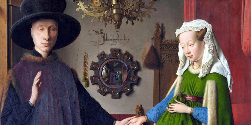 Bức tranh chân dung arnolfini – kiệt tác hội họa thế kỷ 15 đầy bí ẩn