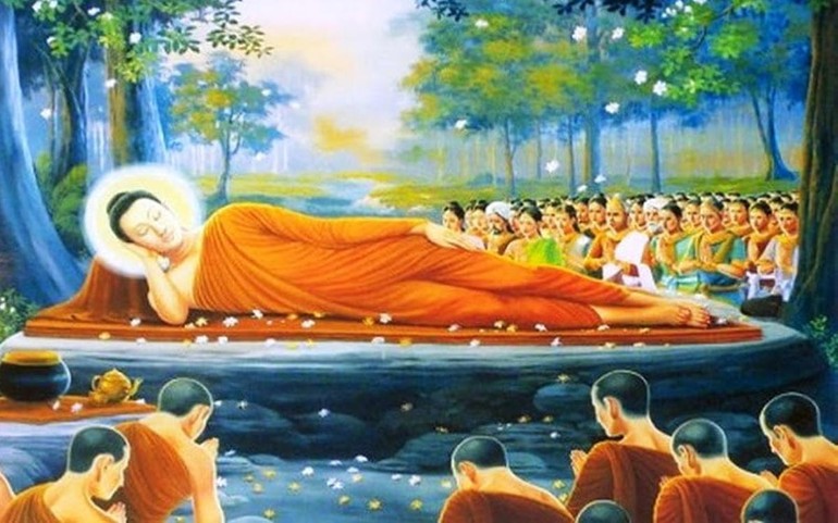 h&igrave;nh ảnh Đức Phật đi khất thực 0024