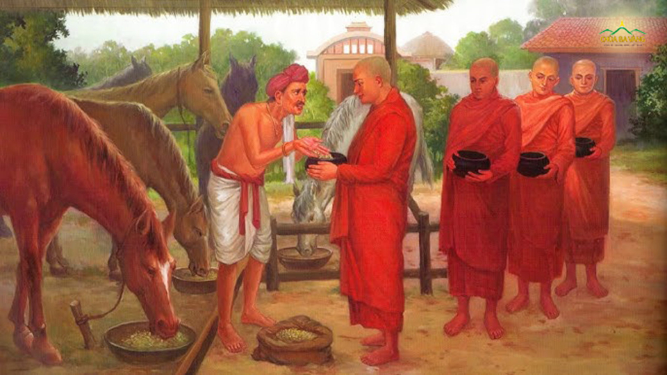 h&igrave;nh ảnh Đức Phật đi khất thực 0045