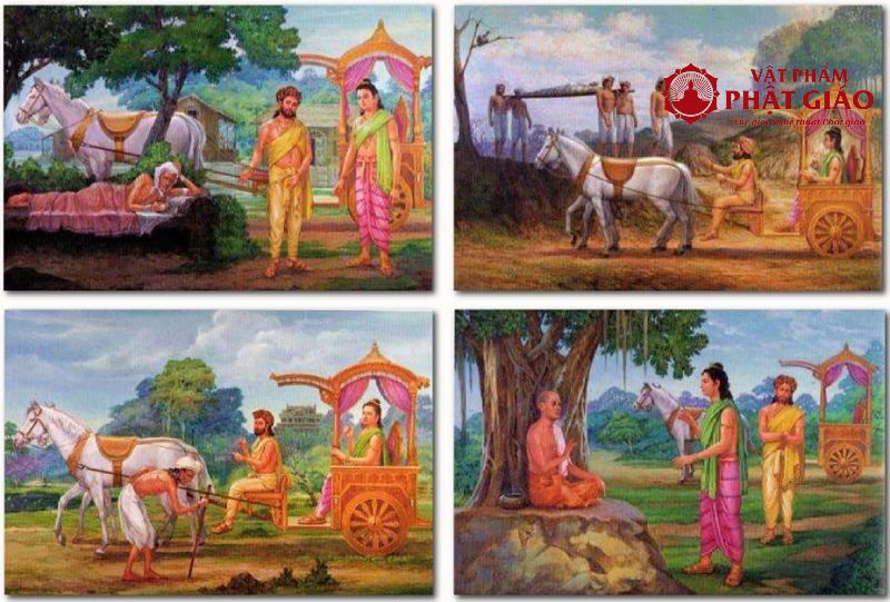 h&igrave;nh ảnh Đức Phật đi khất thực 0049