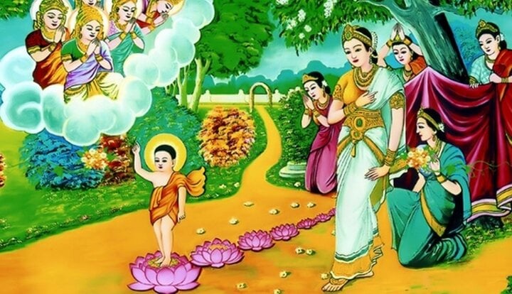 h&igrave;nh ảnh Đức Phật đi khất thực 0051