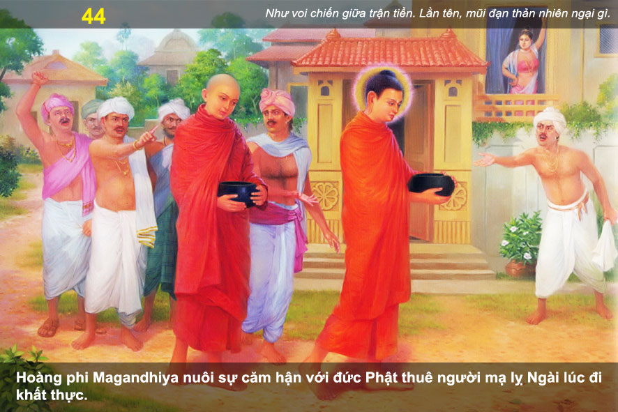 h&igrave;nh ảnh Đức Phật đi khất thực 0064