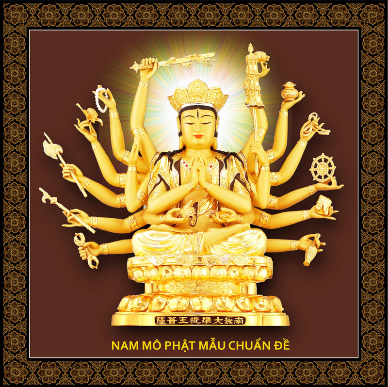 h&igrave;nh ảnh Phật Mẫu Chuẩn Đề 0022