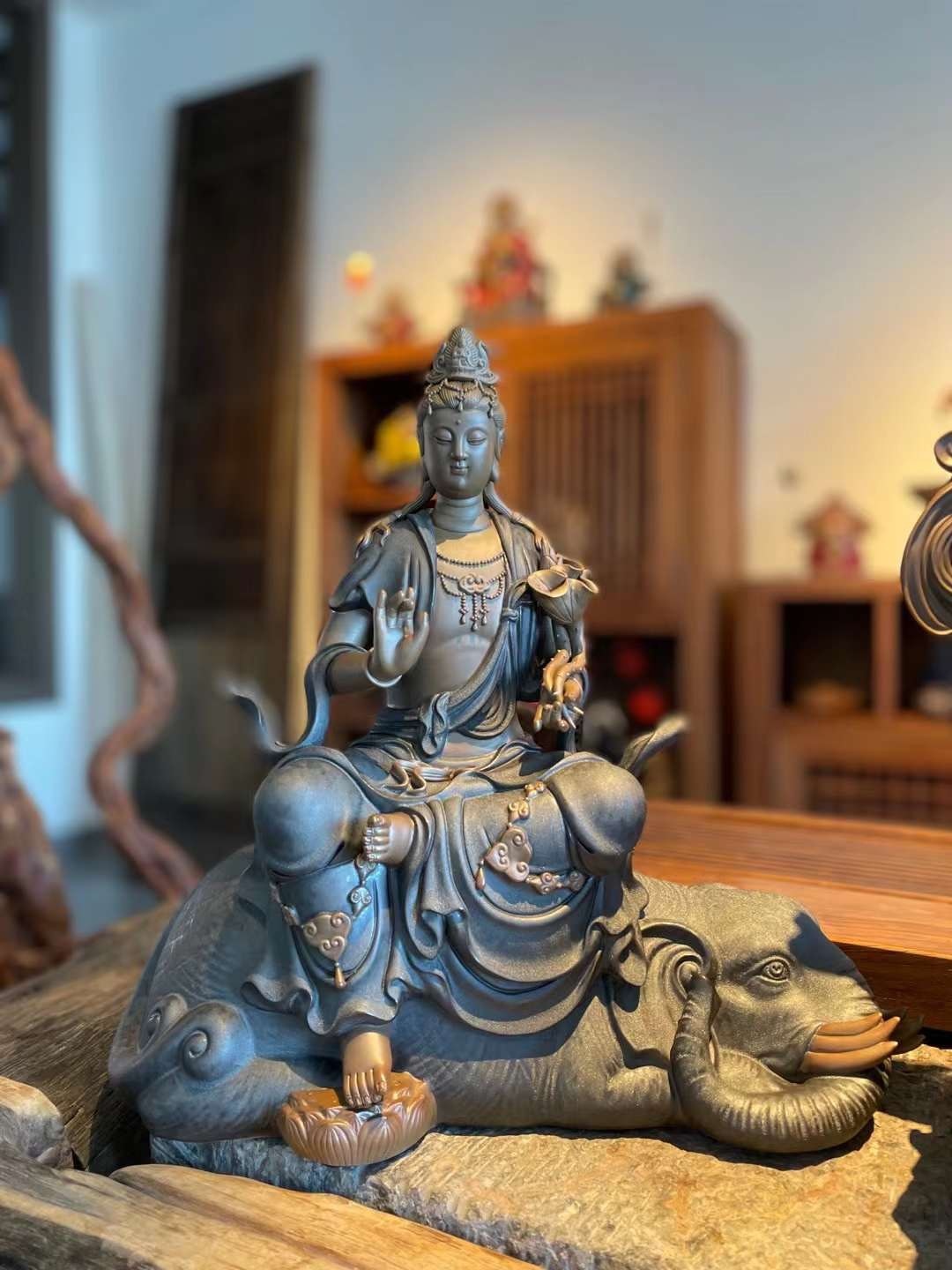 h&igrave;nh ảnh phật phổ hiền bồ t&aacute;t 0033