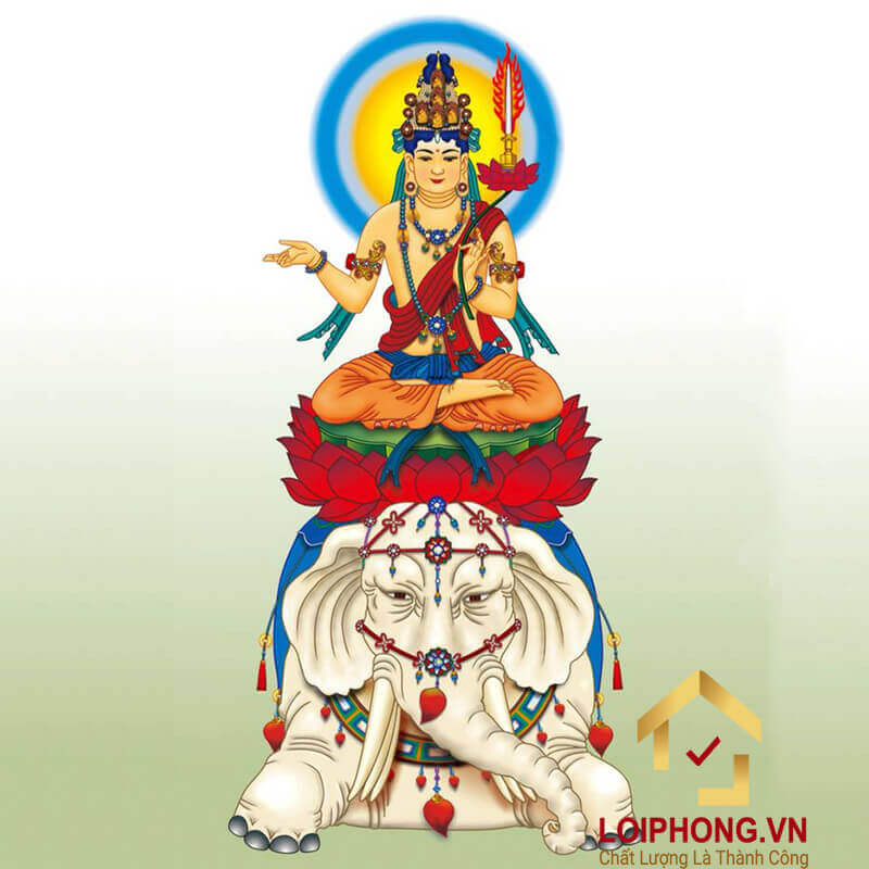 h&igrave;nh ảnh phật phổ hiền bồ t&aacute;t 0045