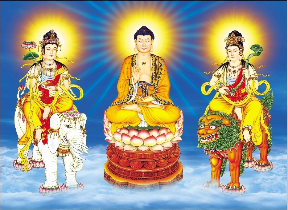 h&igrave;nh ảnh Phật Phổ Hiền cho t&acirc;m linh.