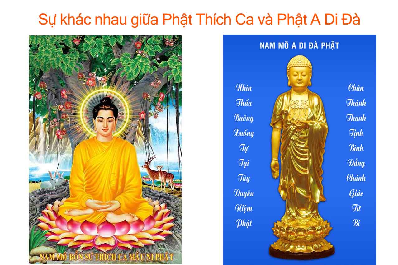 h&igrave;nh ảnh phật th&iacute;ch ca v&agrave; phật a di đ&agrave; 0030