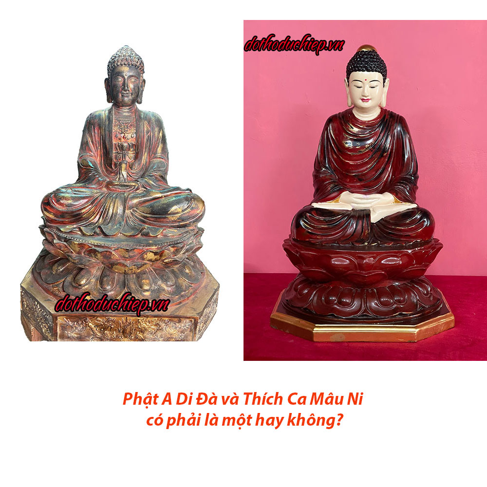 h&igrave;nh ảnh phật th&iacute;ch ca v&agrave; phật a di đ&agrave; 0031