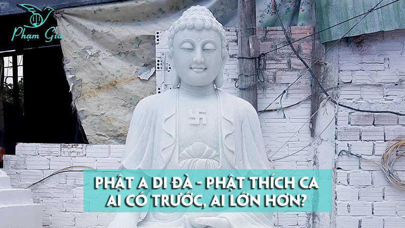 h&igrave;nh ảnh phật th&iacute;ch ca v&agrave; phật a di đ&agrave; 0032