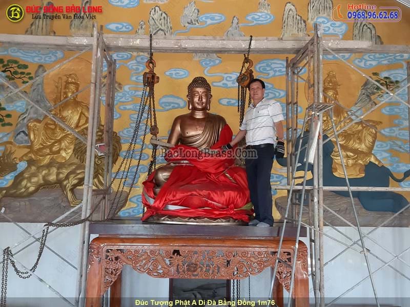 h&igrave;nh ảnh phật th&iacute;ch ca v&agrave; phật a di đ&agrave; 0046