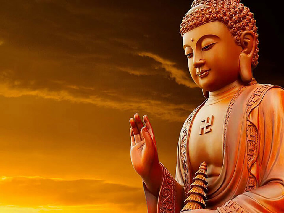 h&igrave;nh ảnh phật th&iacute;ch ca v&agrave; phật a di đ&agrave; 0060