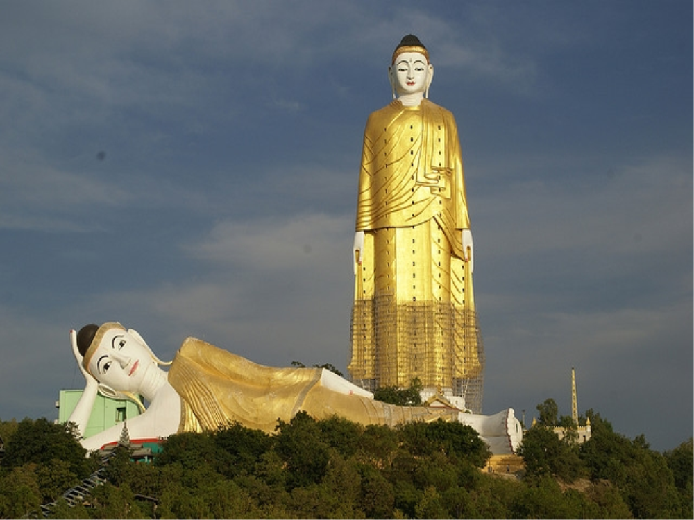 h&igrave;nh ảnh phật th&iacute;ch ca v&agrave; phật a di đ&agrave; 0061