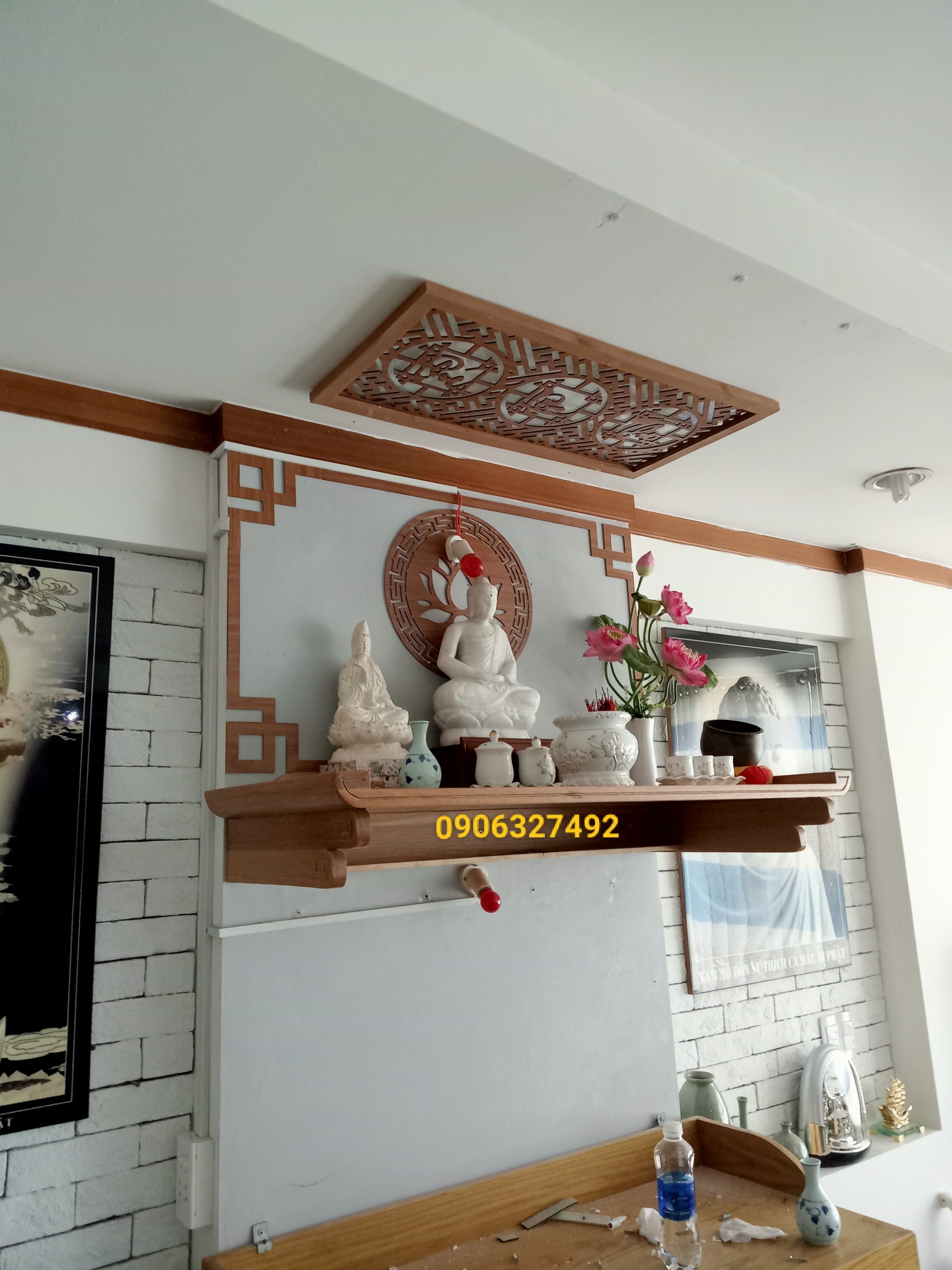 h&igrave;nh ảnh phật th&iacute;ch ca v&agrave; phật a di đ&agrave; 0065