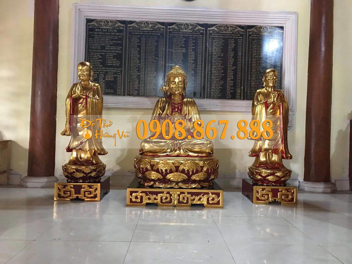 h&igrave;nh ảnh phật th&iacute;ch ca v&agrave; phật a di đ&agrave; 0081