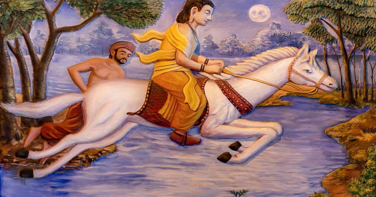 &yacute; nghĩa h&igrave;nh ảnh đức Phật xuất gia