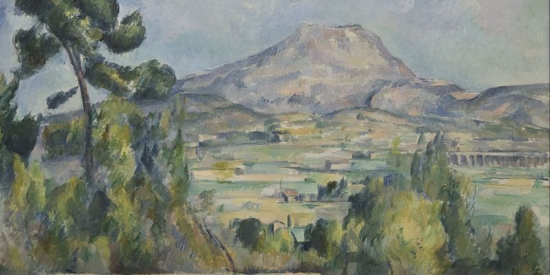 Bức tranh mont sainte-victoire: tinh hoa nghệ thuật hậu ấn tượng thế giới