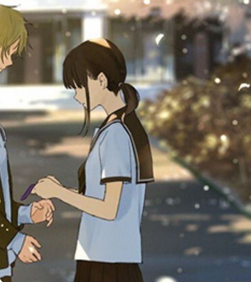 ảnh đôi anime cắt 18
