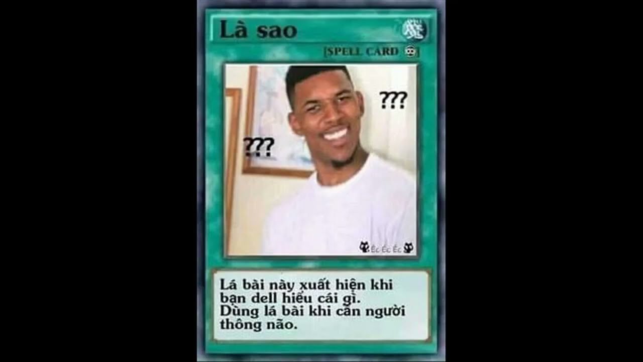 Trải nghiệm hiện đại cùng lá bài meme – khám phá thế giới sáng tạo và độc đáo