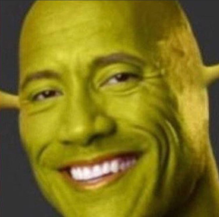 c&aacute;ch chia sẻ meme the rock