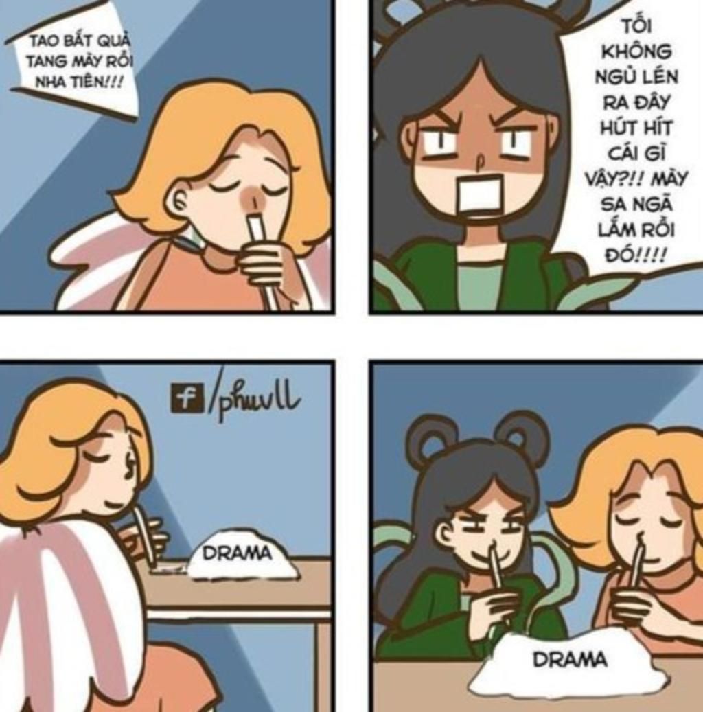 h&iacute;t drama meme g&acirc;y cười