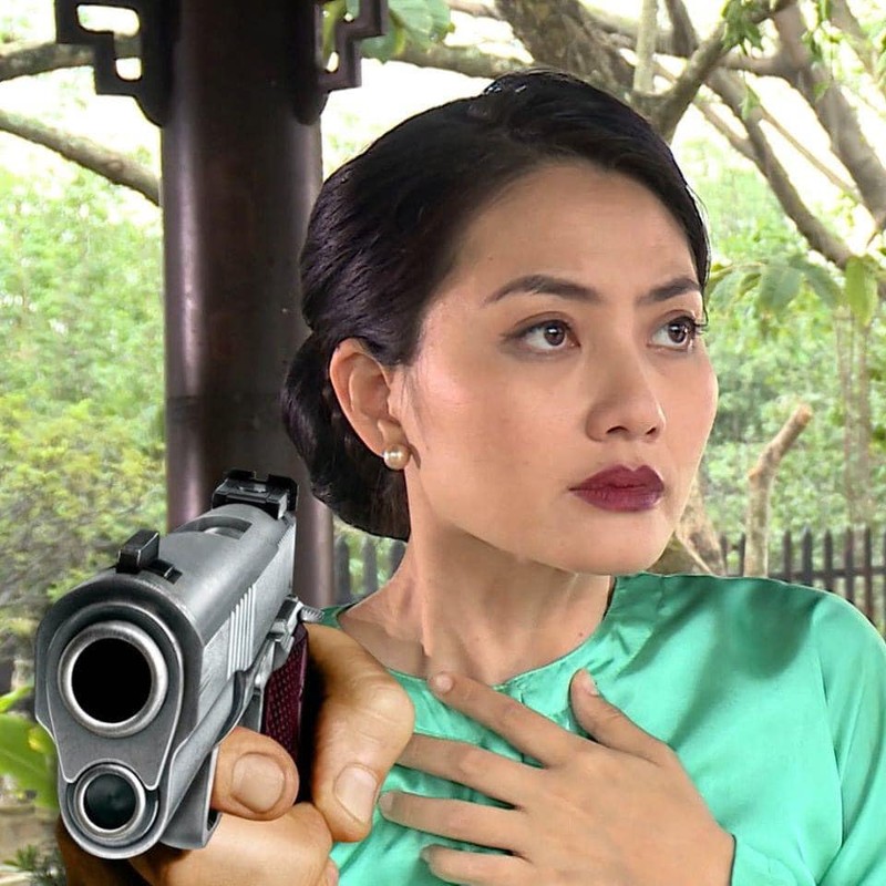 meme cầm s&uacute;ng 0035