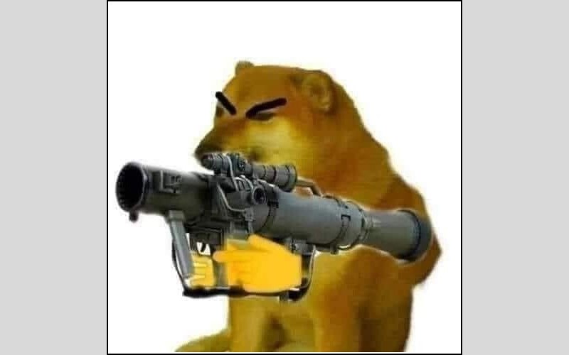 meme cầm s&uacute;ng 0041