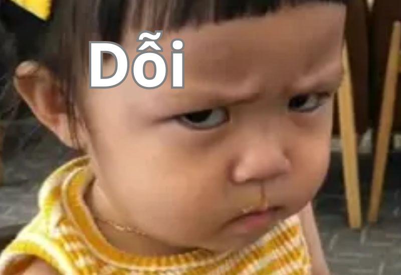 Meme dỗi cute đáng yêu nhìn là muốn xin lỗi