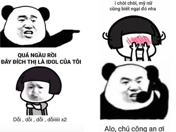 meme h&agrave;i trung quốc đ&aacute;ng y&ecirc;u