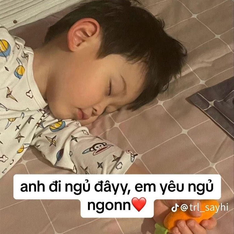 meme ngủ ngon ho&agrave;i cổ