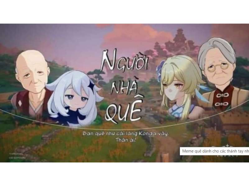 meme người nh&agrave; qu&ecirc; s&aacute;ng tạo