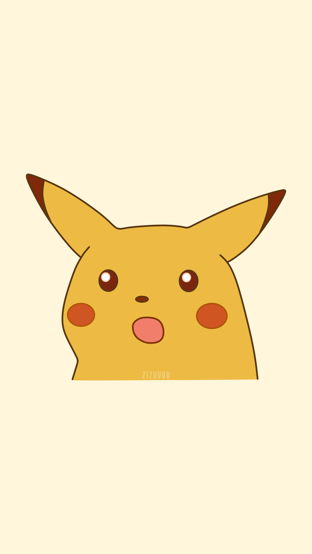 meme Pikachu tr&ocirc;ng dễ thương