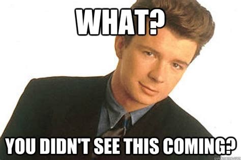 Meme Rick Roll hài