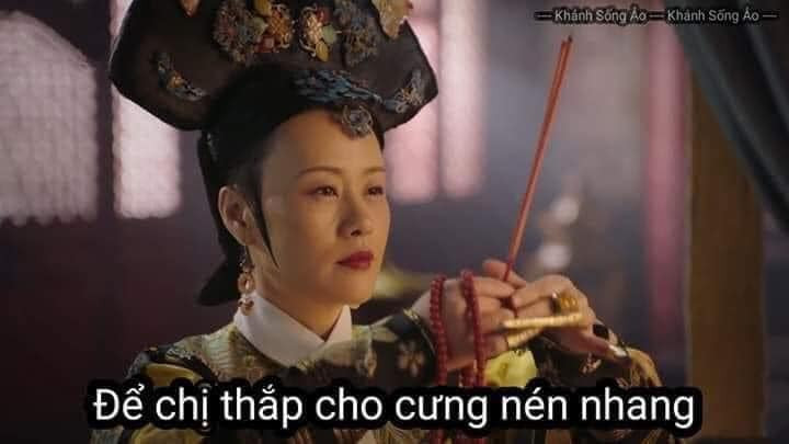 meme thắp hương phong c&aacute;ch