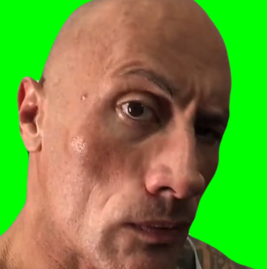 meme the rock v&agrave; bạn b&egrave;