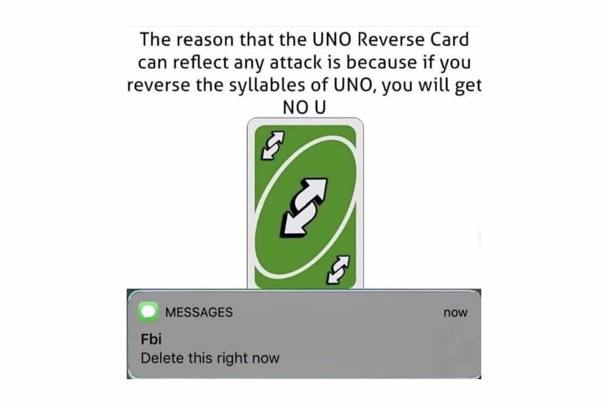 meme uno reverse trong văn h&oacute;a mạng