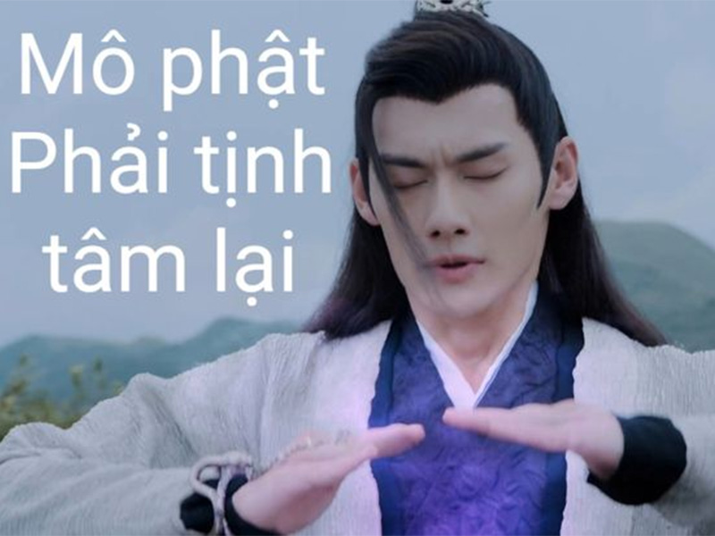 tạo dấu ấn với m&ocirc; phật meme