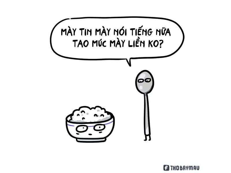 thỏ bảy m&agrave;u meme dễ d&agrave;ng tải về.