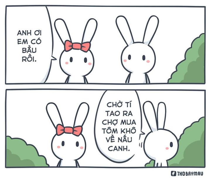 thỏ bảy m&agrave;u meme độc đ&aacute;o