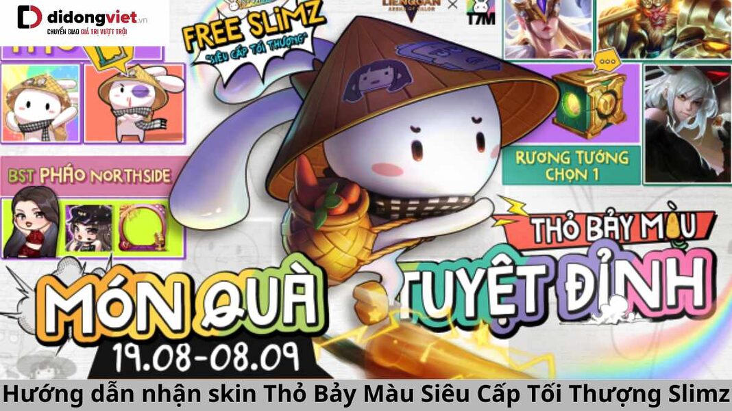 thỏ bảy m&agrave;u meme 0027