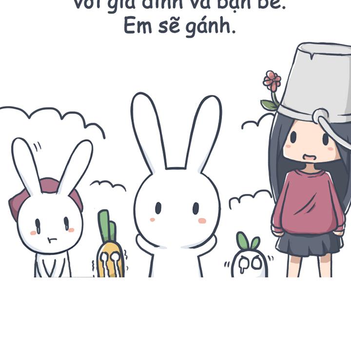 thỏ bảy m&agrave;u meme 0047