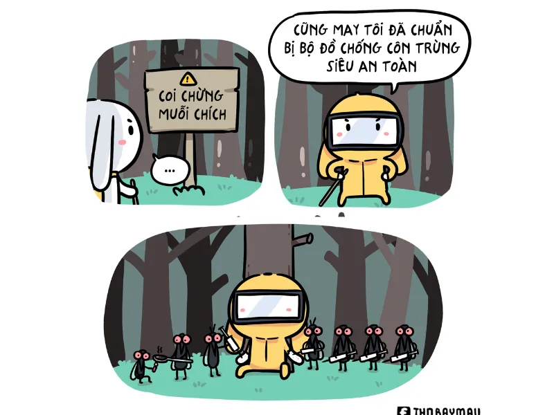 &yacute; nghĩa thỏ bảy m&agrave;u meme