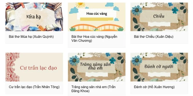 Nền tảng sở hữu kho tàng văn thơ phong phú