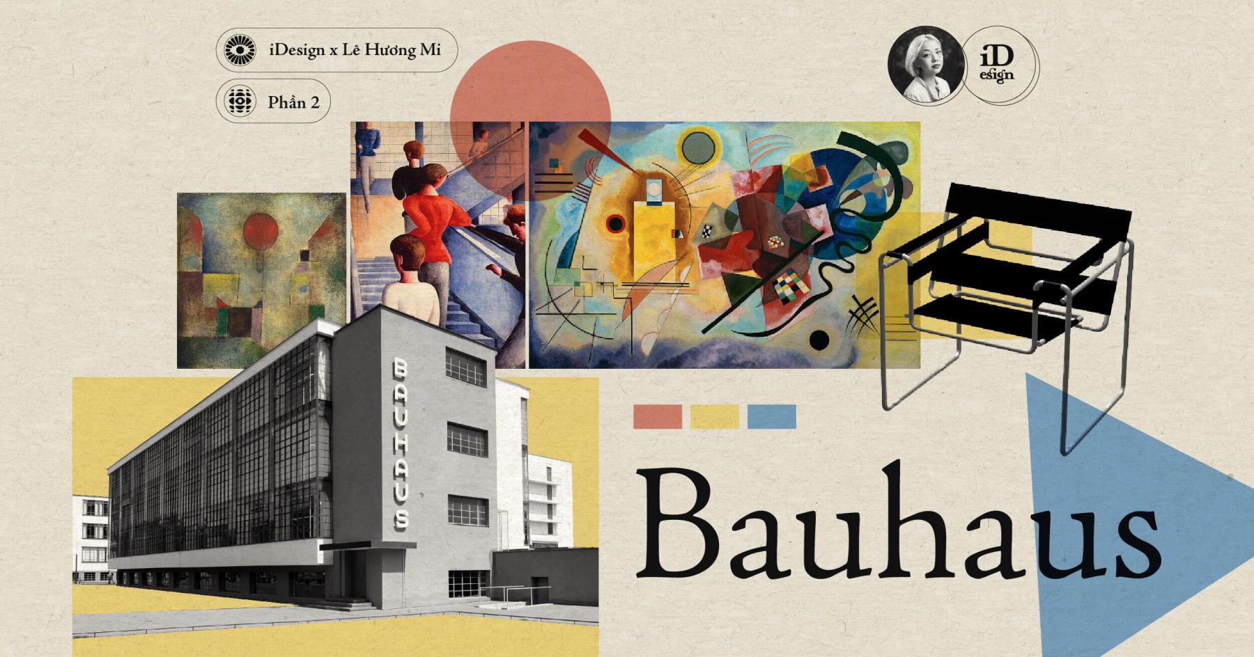 Các nghệ sĩ tiêu biểu và tác phẩm nổi bật của Bauhaus