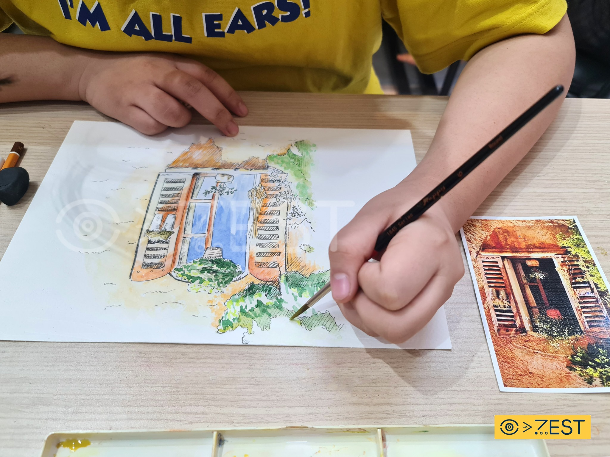 Lợi ích của việc học vẽ tranh màu nước