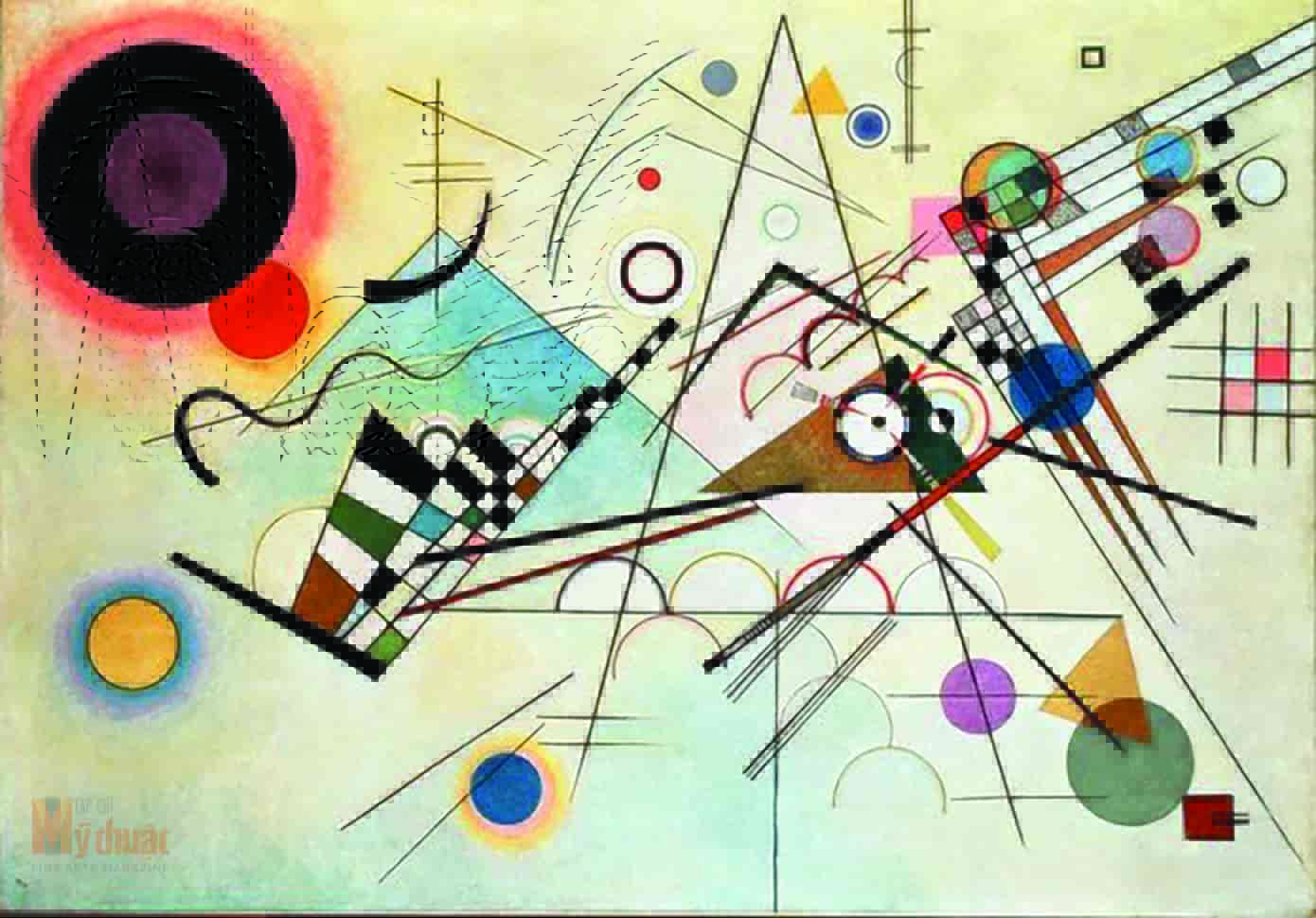 Lý thuyết và triết lý nghệ thuật của Mondrian trong trường phái trừu tượng