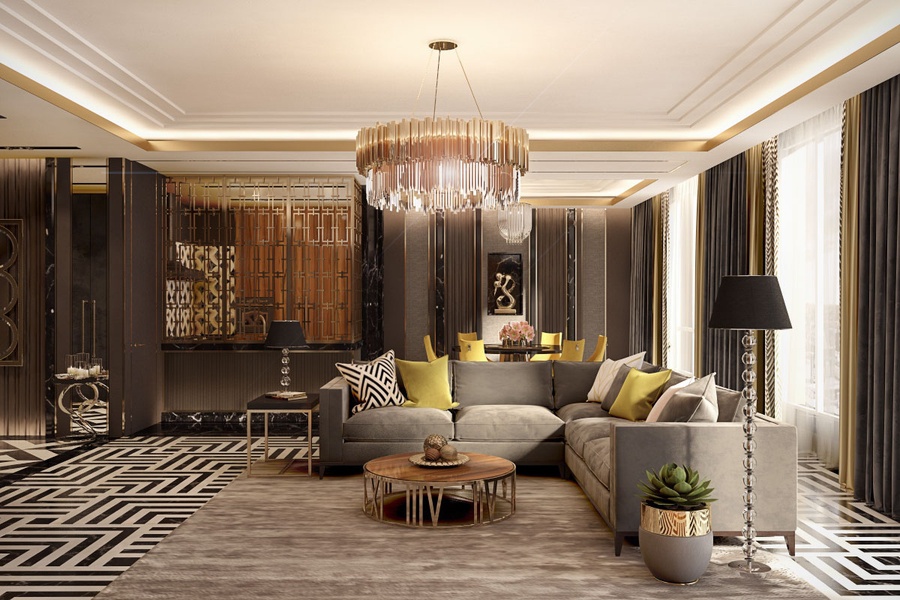Nghệ thuật trang trí và thiết kế nội thất theo phong cách Art Deco