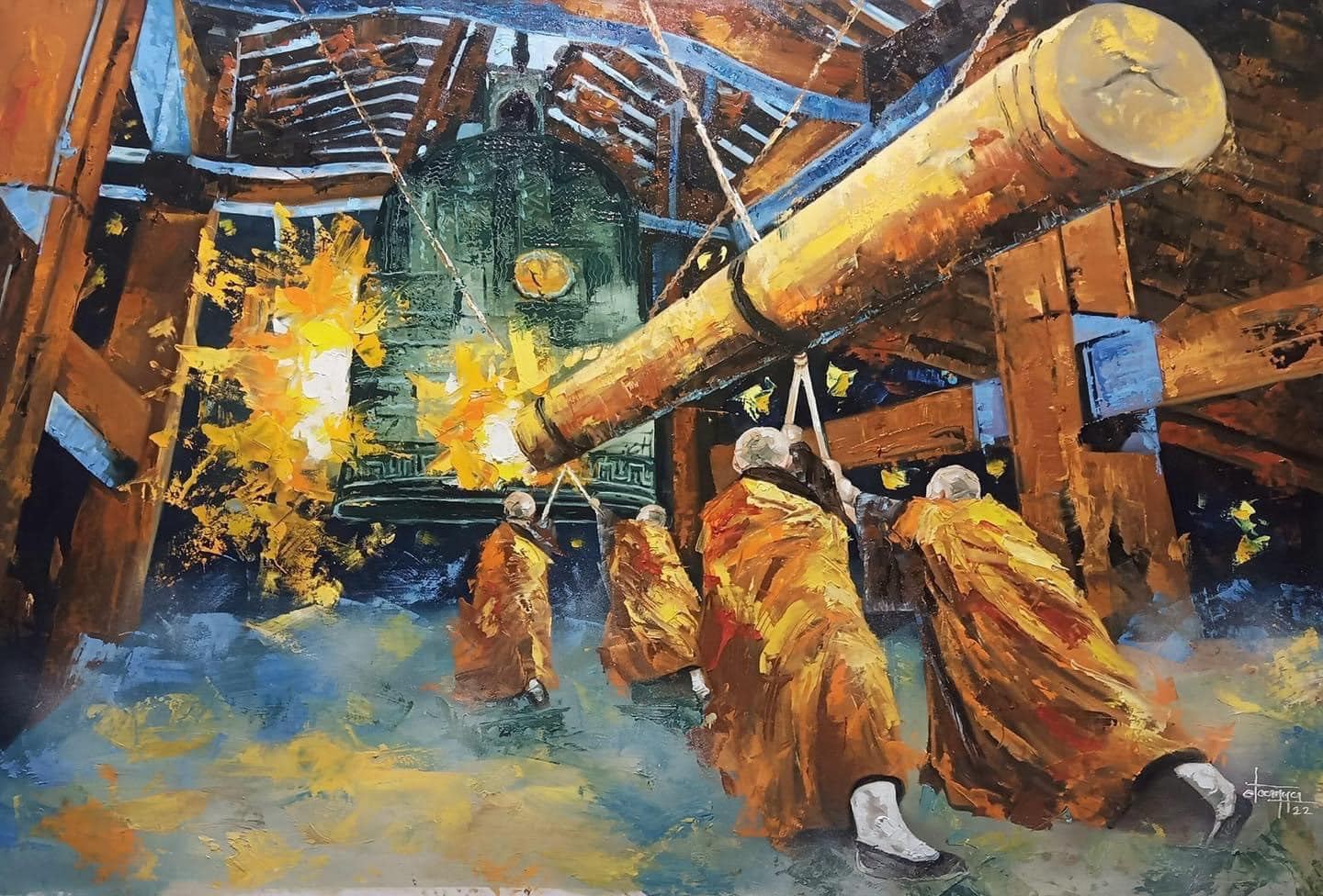 Những bức tranh nổi bật nhất trong sự nghiệp của họa sĩ điên Đoàn Nguyên