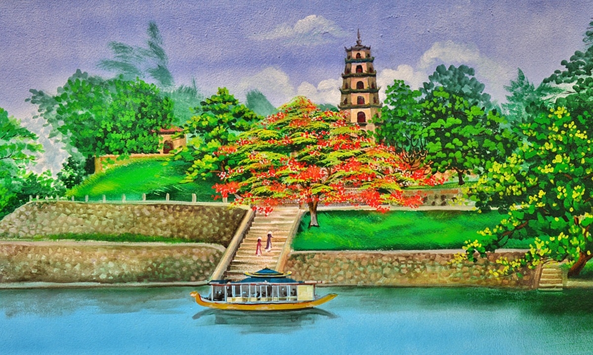 Những bức tranh nổi tiếng về danh thắng và di tích Việt Nam