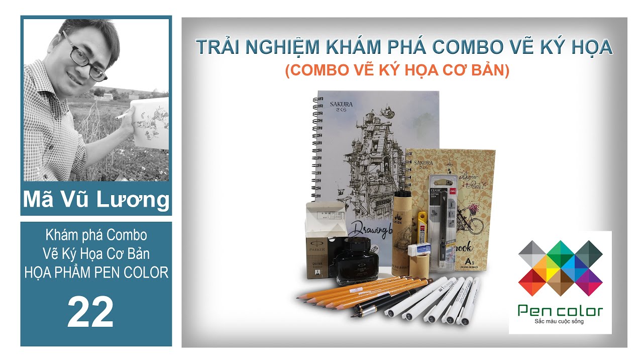 Những dụng cụ cần thiết để thực hiện ký họa chuyên nghiệp